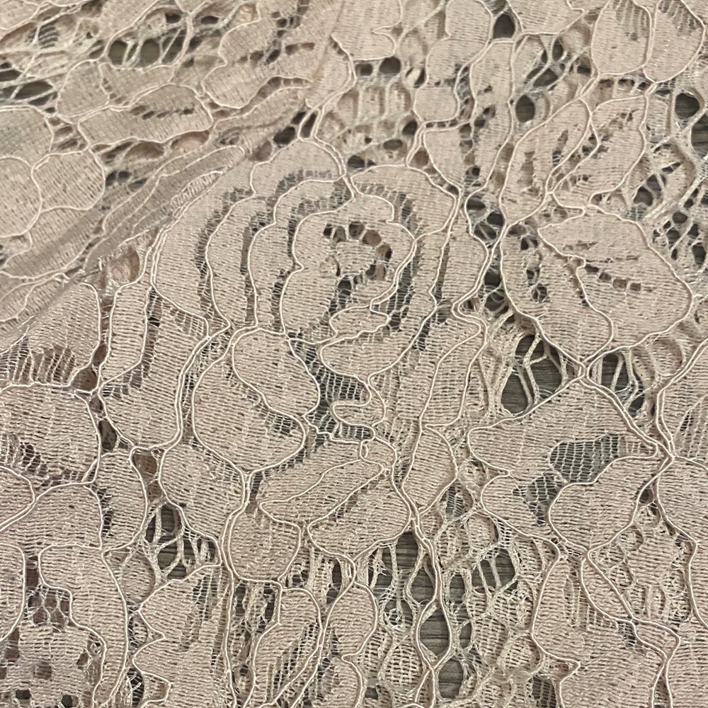 NWT Zara Lace Peplum Blouse in Cream and Black - Picture 7 of 11